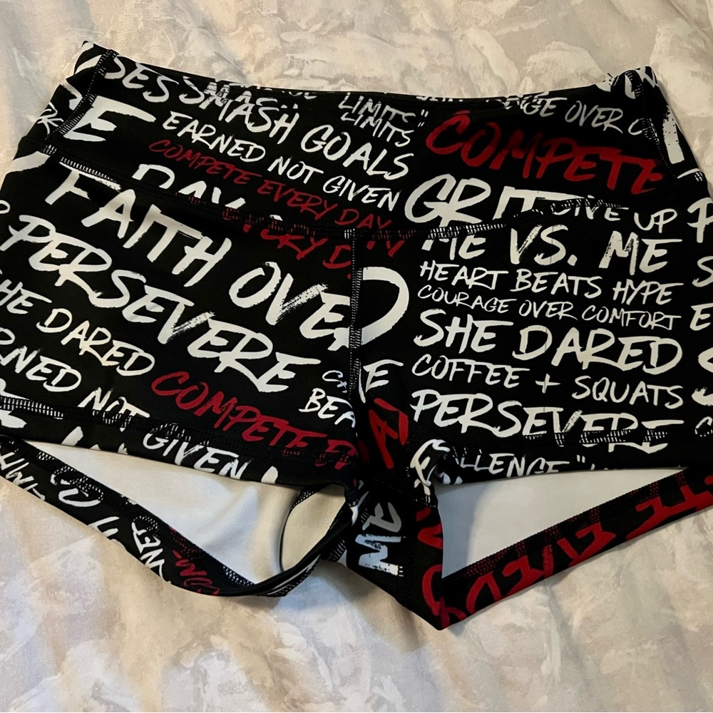 Athletic shorts, size 6, Compete Every Day Brand